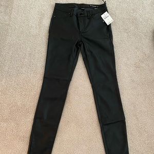 Blank NYC Leather Skinny Jeans